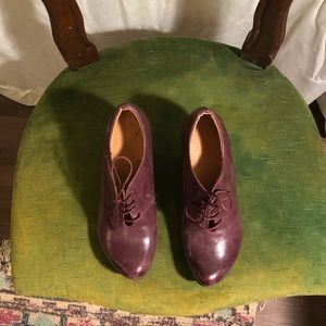 Purple Oxford Shoes